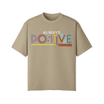 Load image into Gallery viewer, POSITIVE THINKING STREET STYLE OVERSIZED TEE