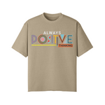 Load image into Gallery viewer, POSITIVE THINKING STREET STYLE OVERSIZED TEE
